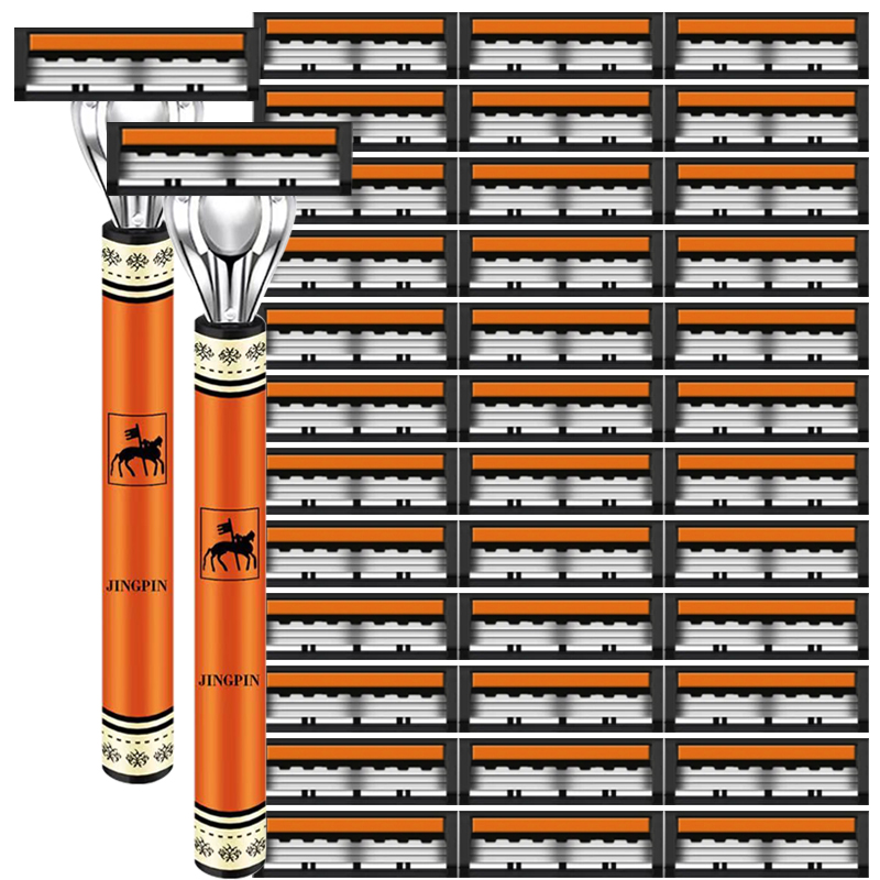 Safety Razor Handle - 3-layer Shaver sackPremium Stainless Steel Safety