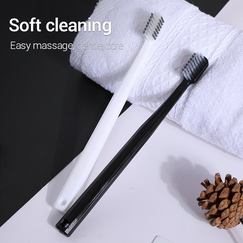 10PC Bamboo Charcoal Brush Sil - Bamboo Toothbrush Set avis et prix