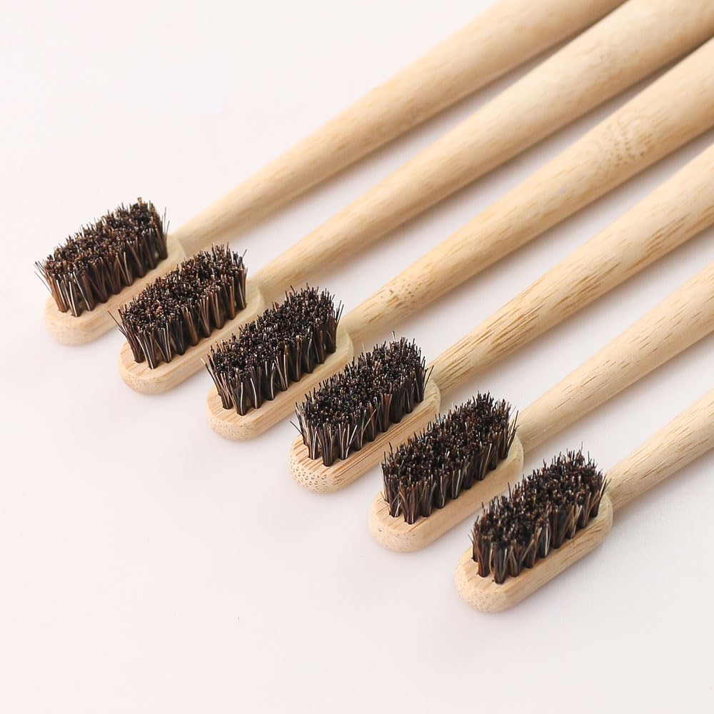 5Pcs Horsehair Bamboo Toothbru - Bamboo Toothbrush Set avis et prix