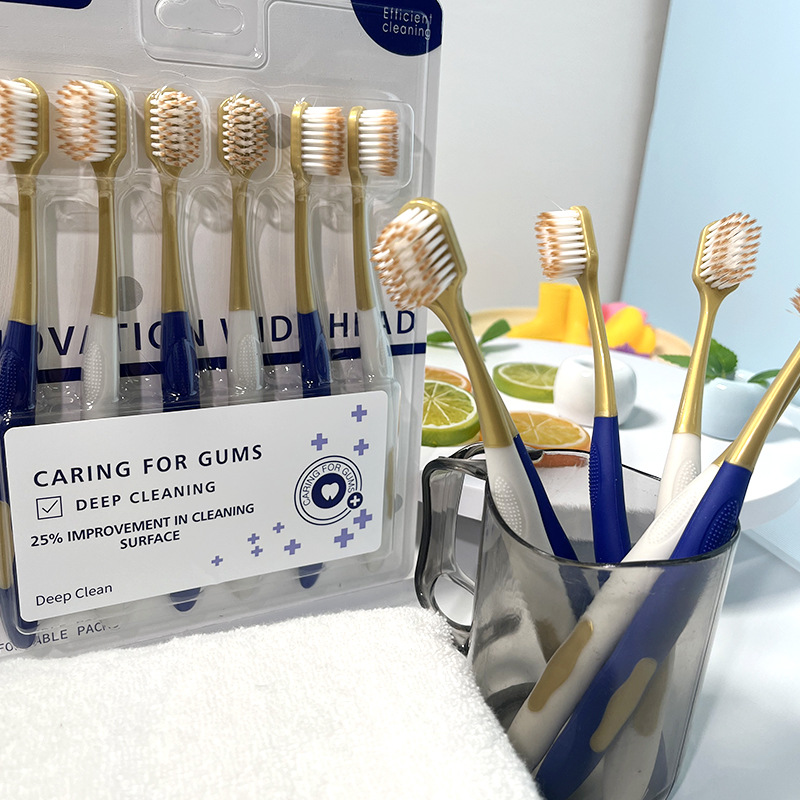 Toothbrush Adult Soft Hair Hou - Bamboo Toothbrush Set avis et prix