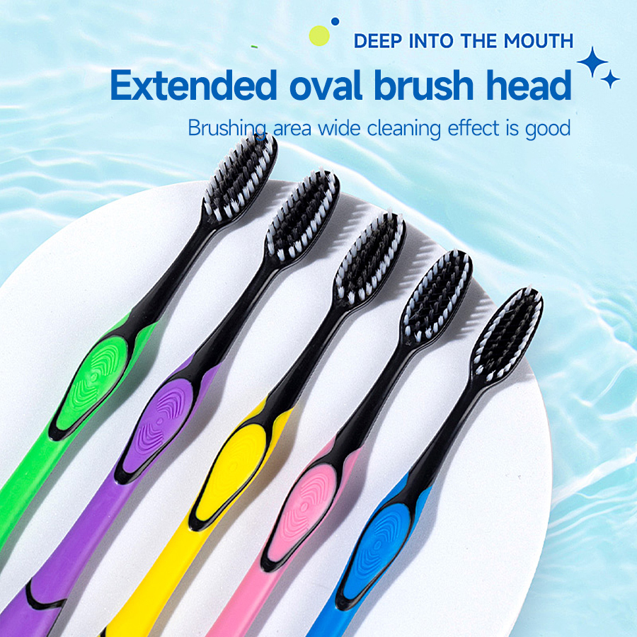 2/5/8pcs small round head soft - Bamboo Toothbrush Set avis et prix