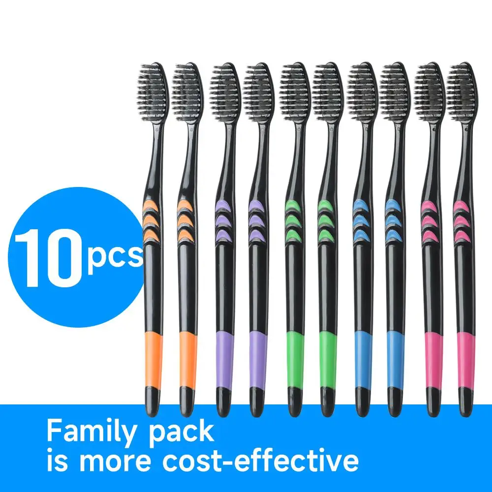 Bamboo Charcoal Soft Bristles  - Bamboo Toothbrush Set avis et prix