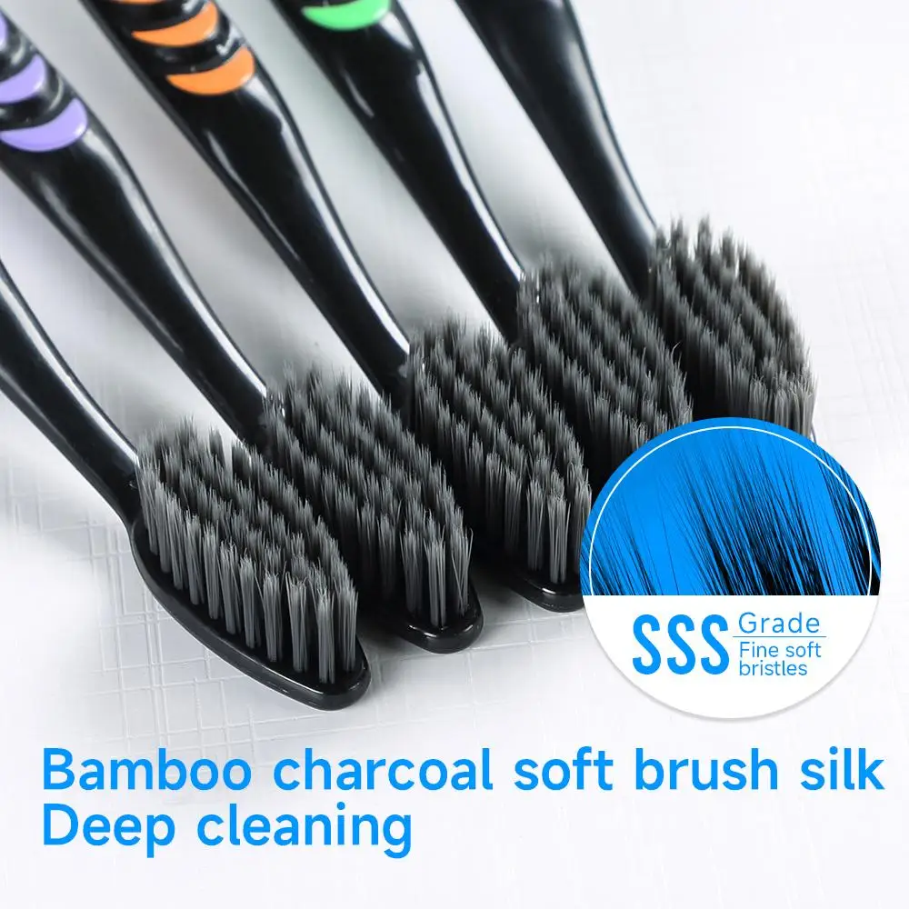 Bamboo Charcoal Soft Bristles  - Bamboo Toothbrush Set avis et prix
