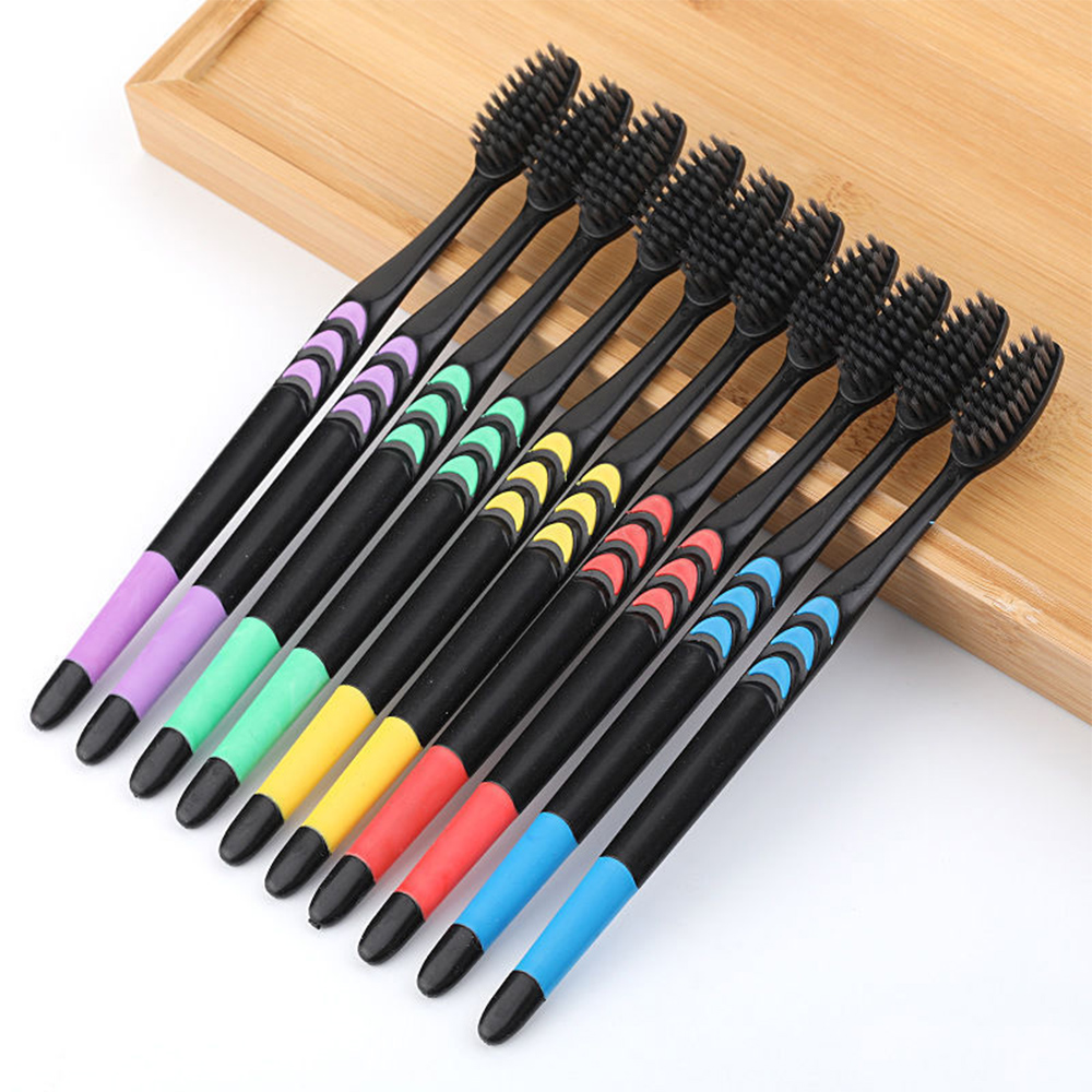 Toothbrush set with soft brist - Bamboo Toothbrush Set avis et prix