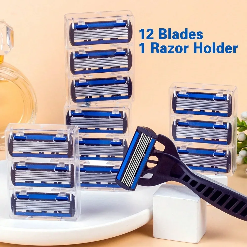 6-Layer Stainless 1 Handle + 1 - Safety Razor Handle avis et prix