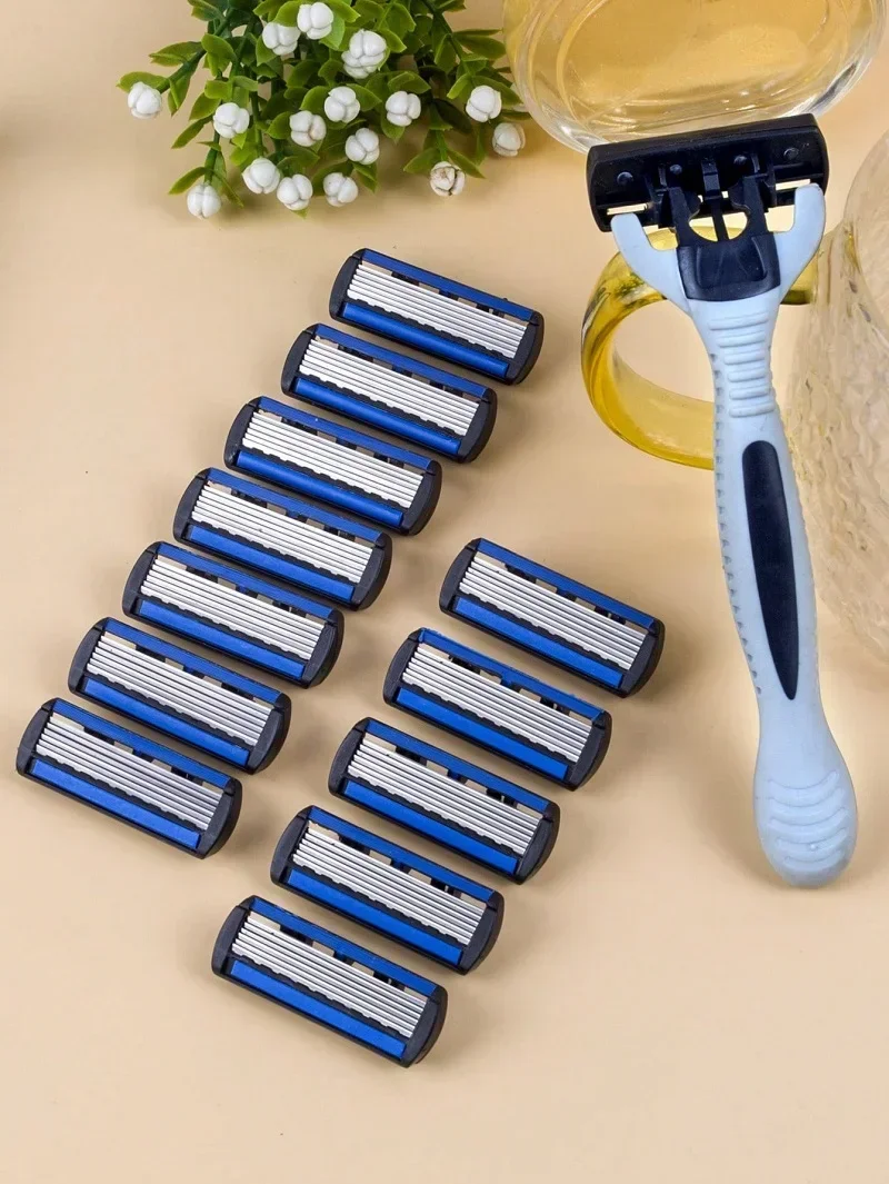 6-Layer Stainless 1 Handle + 1 - Safety Razor Handle avis et prix