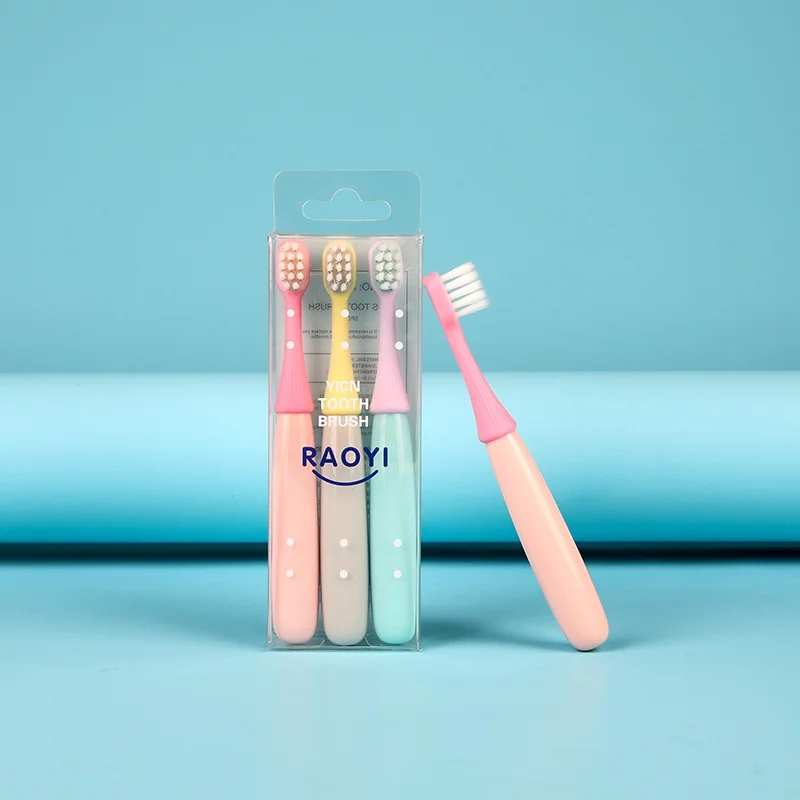 3pc/set Children's Toothbrush  - Bamboo Toothbrush Set avis et prix