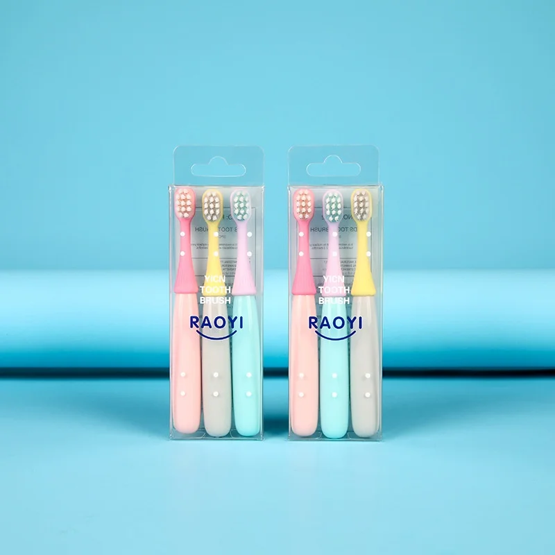 3pc/set Children's Toothbrush  - Bamboo Toothbrush Set avis et prix