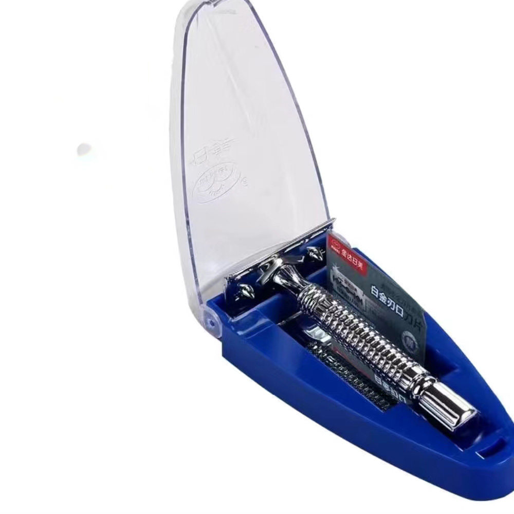 Stainless steel short handle c - Safety Razor Handle avis et prix