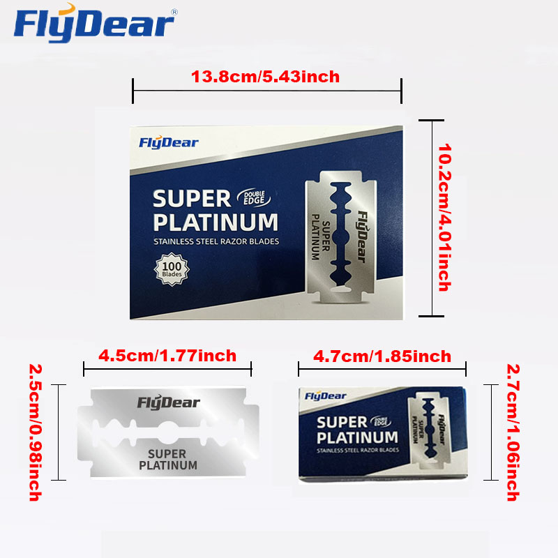 FLYDEAR 10-1000 PCS Stainless  - Safety Razor Handle avis et prix